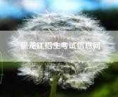 黑龙江招生考试信息网